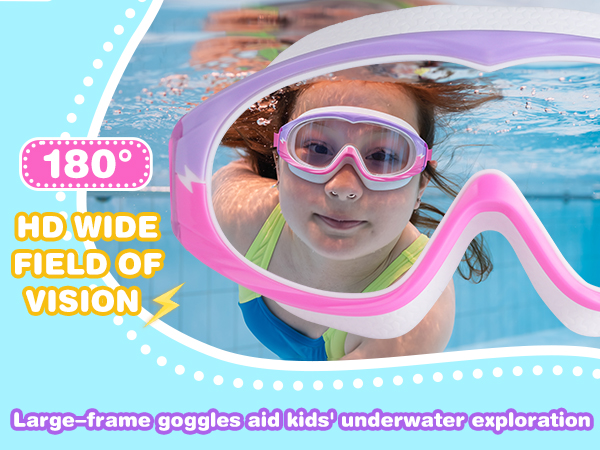HD kids swimming goggles