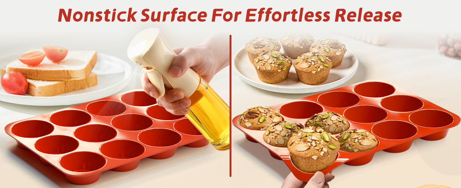 Nonstick Surface For Effortless Release
