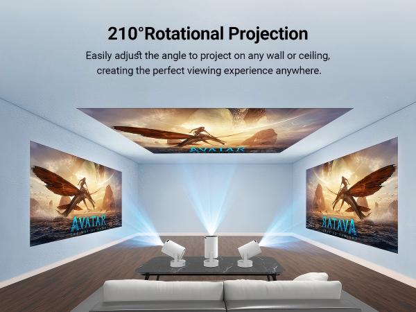 Mini Projector with WiFi and Bluetooth