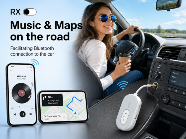 Airplane Bluetooth Adapter for Travel
