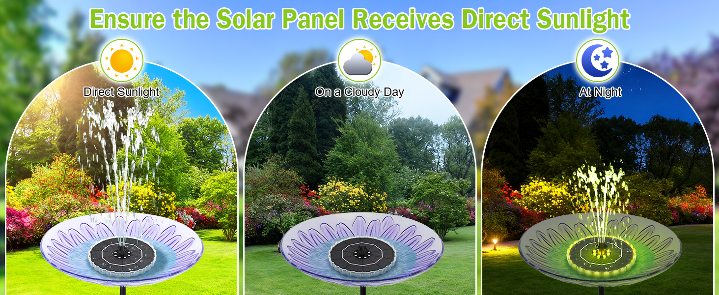 solar fountain