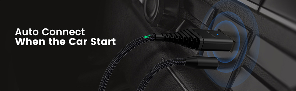 Bluetooth Aux Receiver for stereo