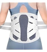 RESTCLOUD Back Brace for Lower Back Pain, Lumbar Support Brace Pain Relief for Women and Men, Ide...
