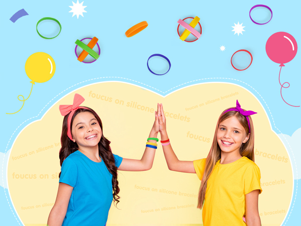 youth silicone rubber bulk wrist bands band for ID bracelets wristbands bracelet kids