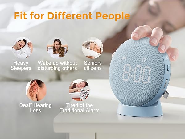 vibrating alarm clock for heavy sleepers vibrating alarm clock loud alarm clock for heavy sleepers