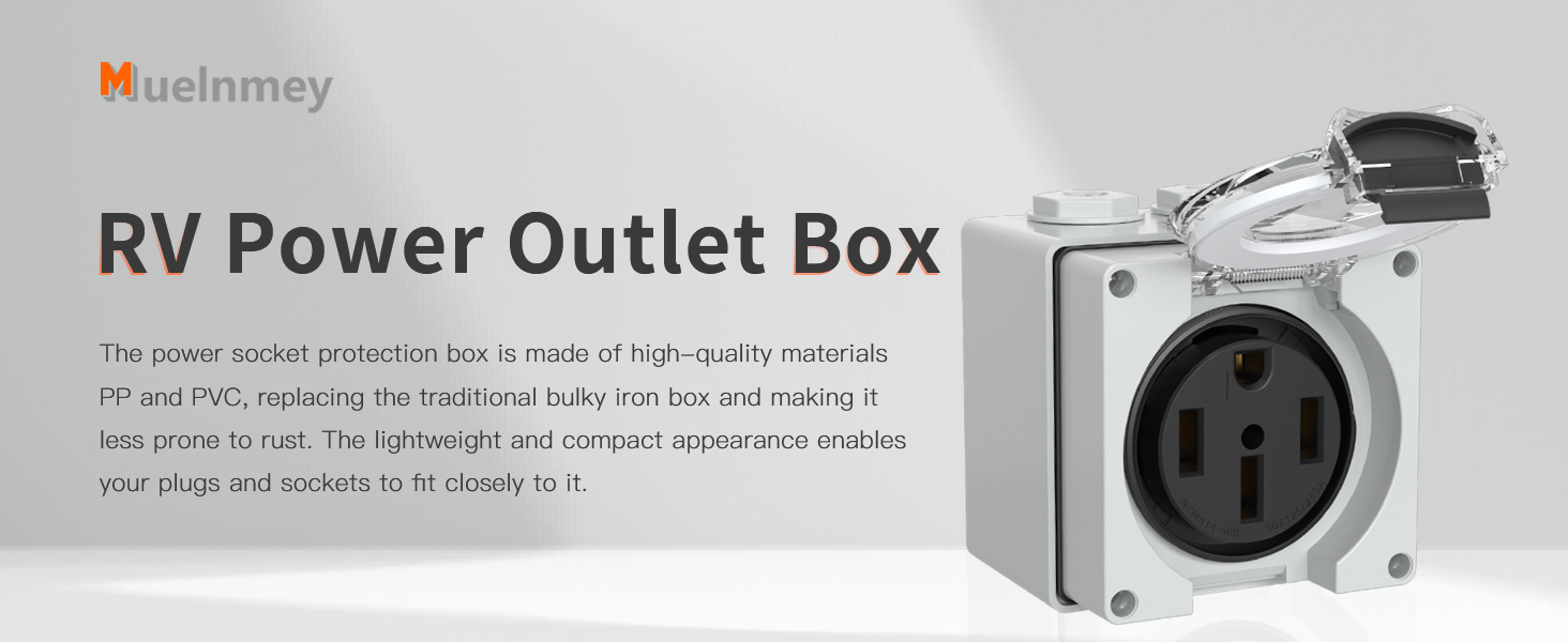 50 Amp Power Outlet Box