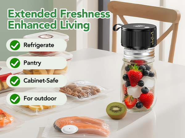 mason jars vacuum sealer kit