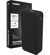mophie Powerstation XL Power Bank 2023-20,000 mAh Large Internal Battery, (2) USB-A Ports and (1)...