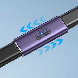 adapter usb c female to usb c female 