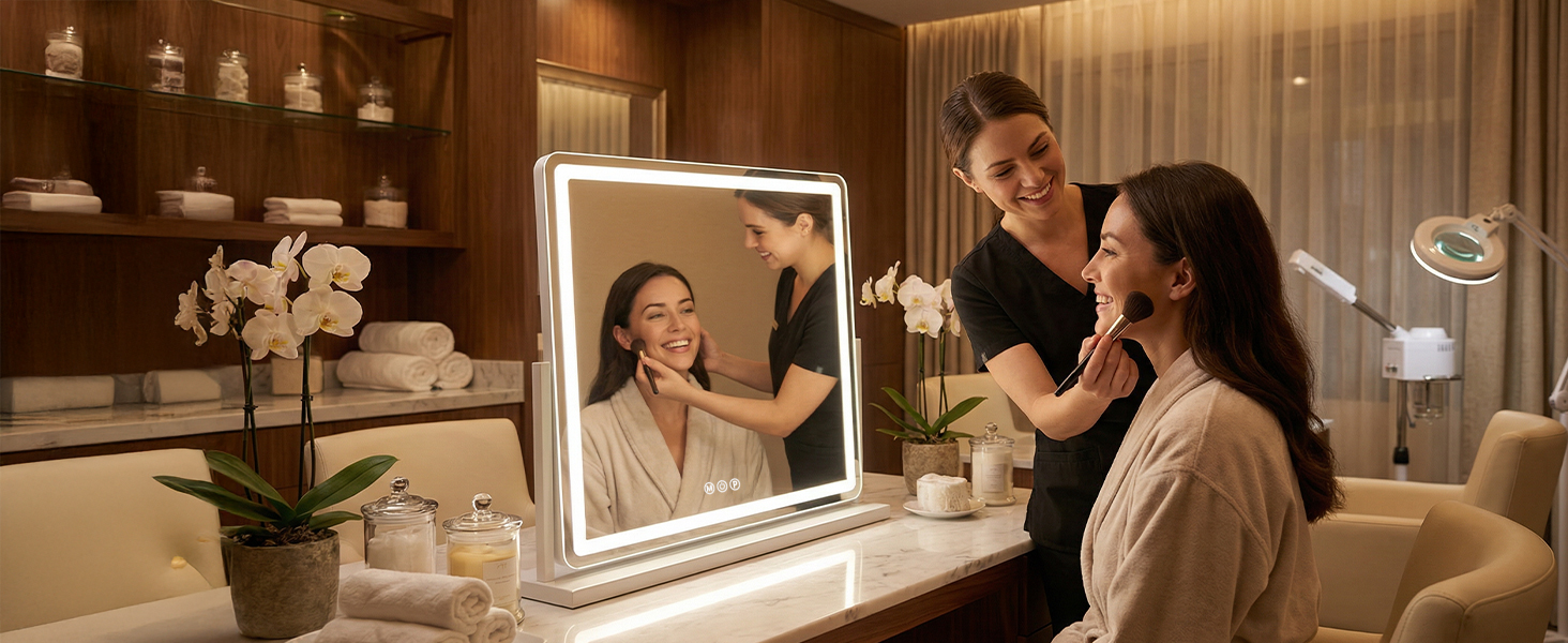 Text reads 'BLING BAND'. Wide promotional banner showing multiple lifestyle scenes in elegant indoor settings with decorative lighting and mirrors.