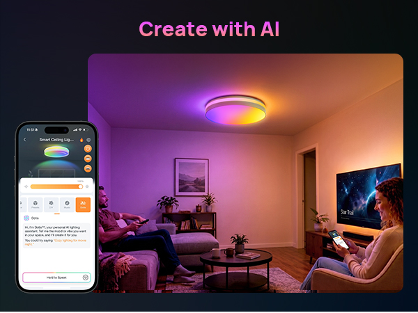 smart ceiling light