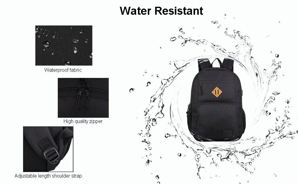 WATER RESISTANT BACKPACK