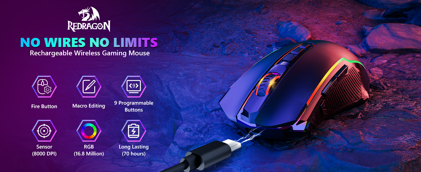 wireless gaming mouse
