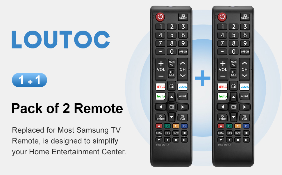 Universal Remote for All Samsung TV Remote, Replacement for All Samsung Smart TV