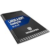 WORKPRO Extra Thick Kneeling Pad, Soft Foam Knee Cushioning, Extra Large Foam Kneeler Mat for Aut...