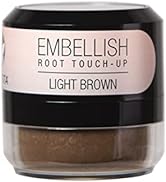 Calista Embellish Root Touch-Up, Light Brown, Temporary Grey Cover and Root Concealer, 0.35 oz.