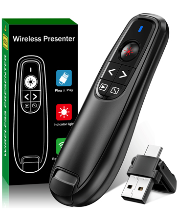 Presentation clicker usb c