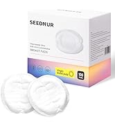 Disposable Nursing Pads, SEEDNUR Breast Pads for Leaking Milk 100 Count, 0.04cm Ultra-Thin, Ultra...