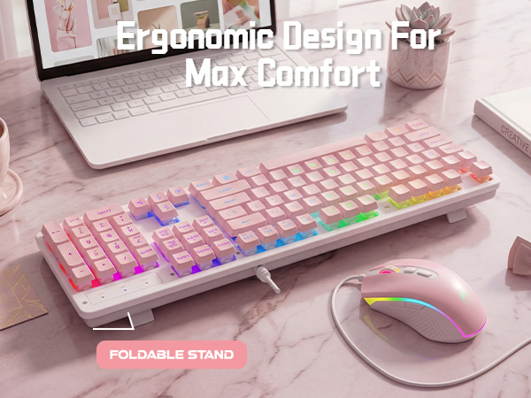 Fullsize Gaming Keyboard and Mouse