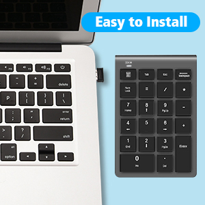 wireless numeric keypad