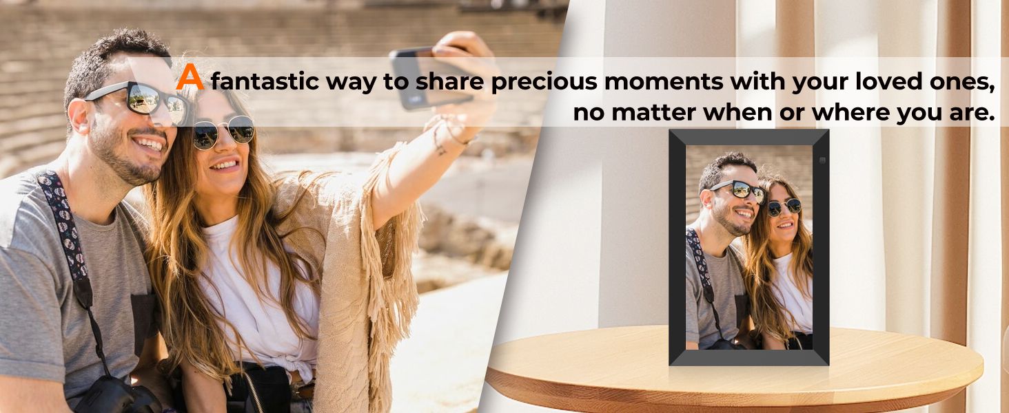 video frames that play videos,electric photo frame slideshow,wireless digital picture frame