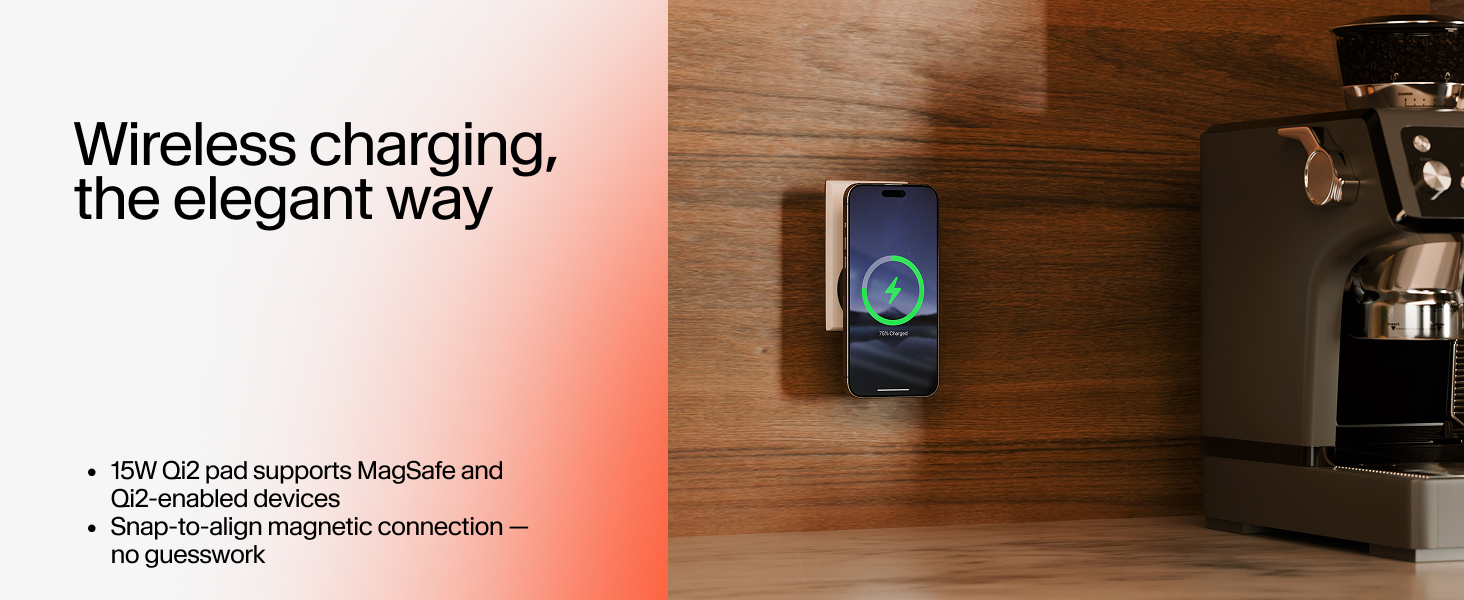 Wireless charging, the elegant way