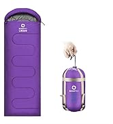 ECOOPRO Warm Weather Sleeping Bag - Portable, Waterproof, Compact Lightweight, Comfort with Compr...