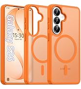 Oterkin Magnetic for Samsung Galaxy S26 Case Matte, S26 Phone Case Compatible with MagSafe Froste...