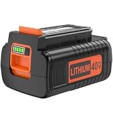 EDRF 40V MAX 2.0Ah Lithium Battery Replacement for Black and Decker 40v Battery, Compatible with ...