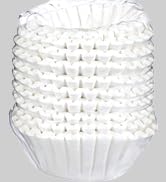 Large Coffee Filters - 12 Cup Commercial Coffee Filters (9.5” x 4.5” Inch) Premium Paper &amp; Brew E...