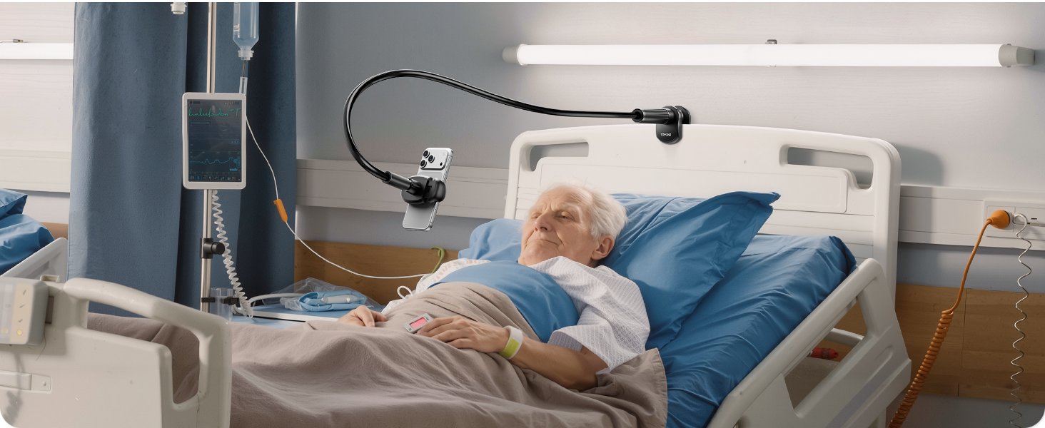 phone holder for bed