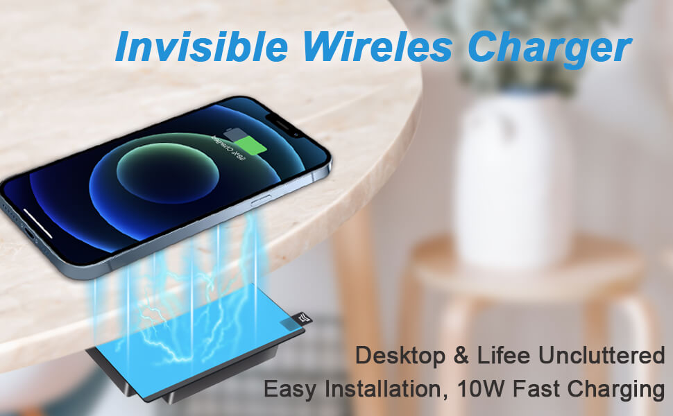 hidden wireless charger