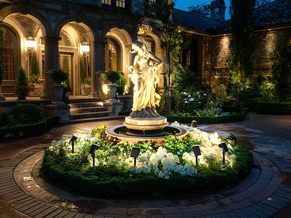 solar spot lights outdoor outside lights for yard solar garden lights