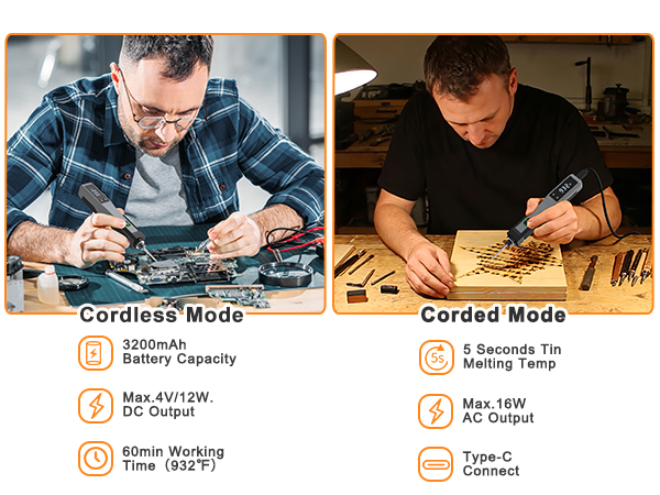 Compatible Wireless/Wired Modes