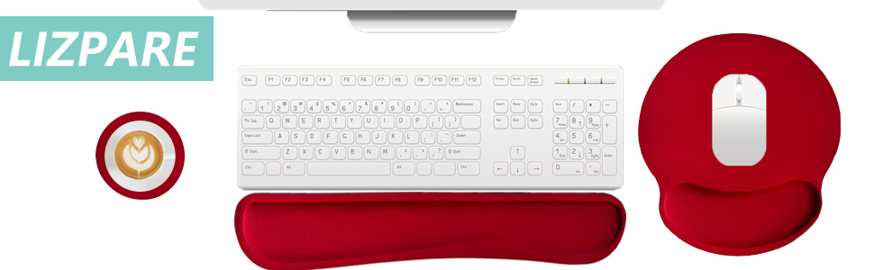 Keyboard Wrist Rest Pad Mouse Pad with Wrist Support