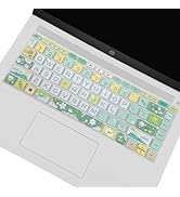 Sanfulin Keyboard Cover for HP 14" Laptop/HP Pavilion x360 14M-BA/CD 14M-DH 14-BF 14-cm 14-CF 14-...