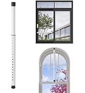 Window Security Bar, Sliding Patio Anti Lift Safety Child Proof and Adjustable 17-50? Door Stoppe...