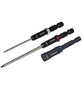 MIP Metric Hex and Nut 1/4" Driver Bit Wrench Set 1.5mm 2.0mm 7.0mm 9625