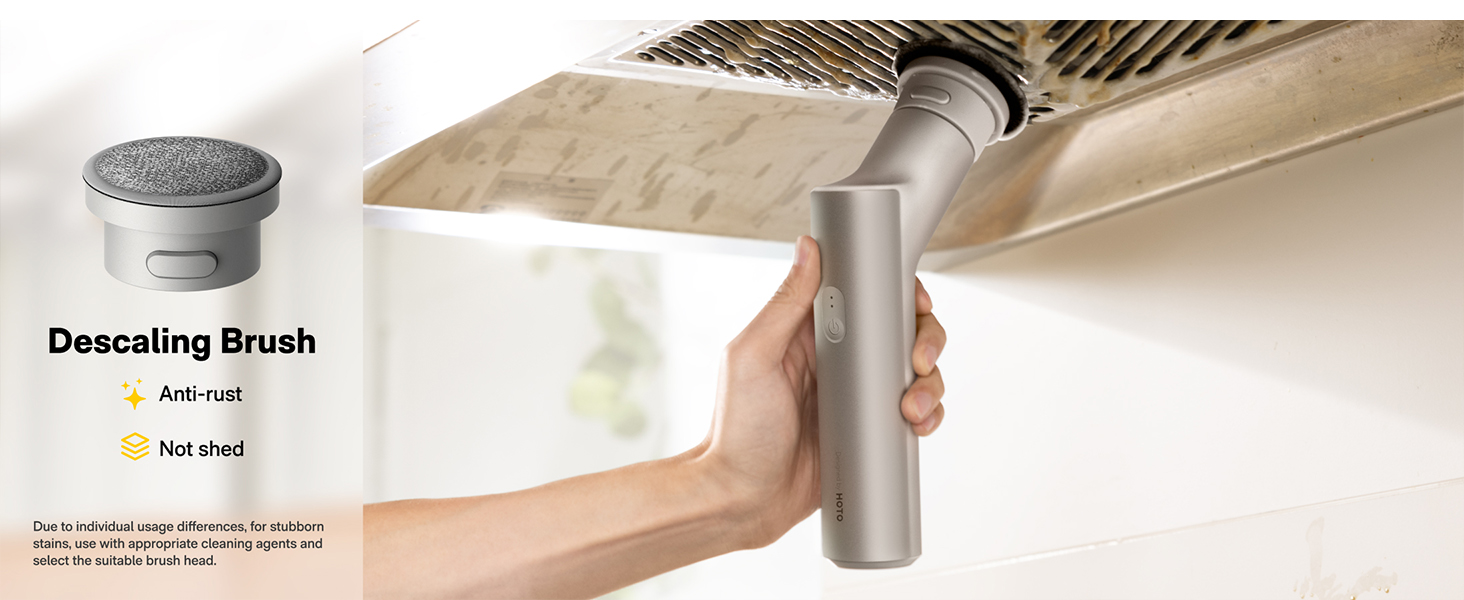 HOTO electric spin scrubber