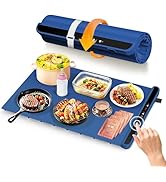 Food Warming Mat for countertop- Full Surface Heating Food Warmer Trays for Buffets Party with Mu...