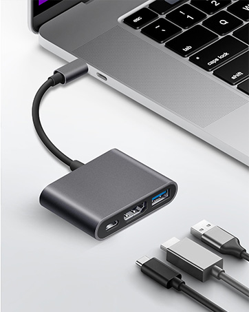 HDMI to USBC Adapter, TypeC to HDMI Adapter