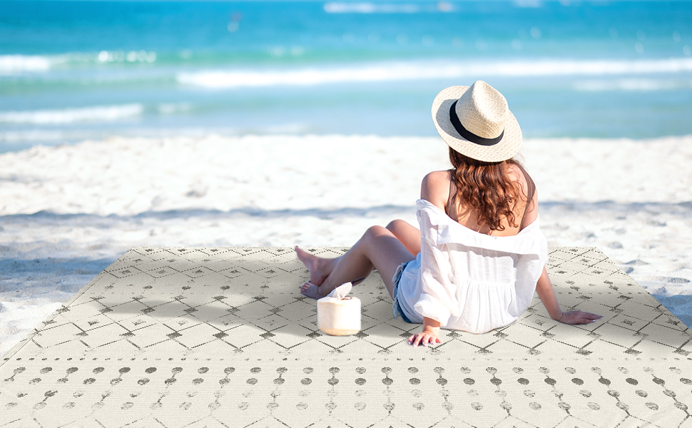 large beach blanket