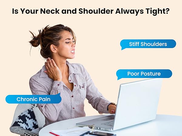 neck massager for pain relief deep tissue