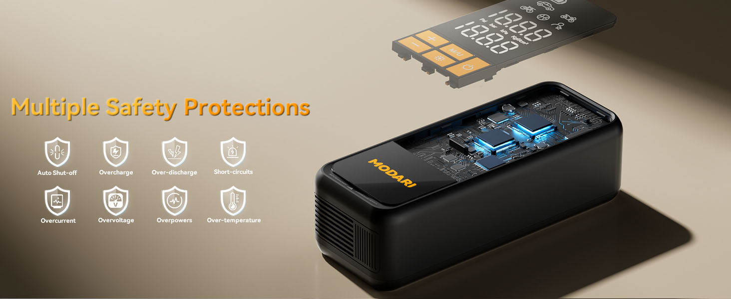 MODARI Tire Inflator Portable Air Compressor