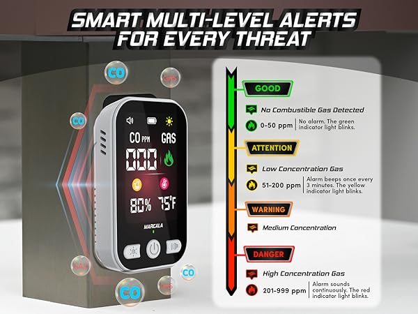 carbon monoxide detectors with battery backup