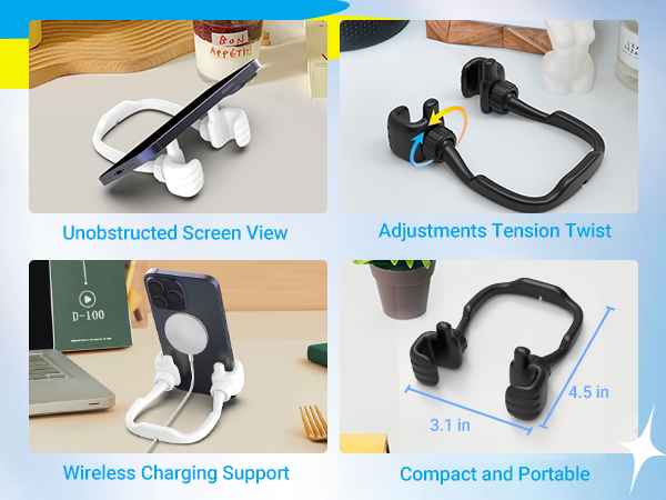 Christmas Stocking Stuffers for Teen Men Women Adults Gifts: Thumbs Up Phone Stand Holder