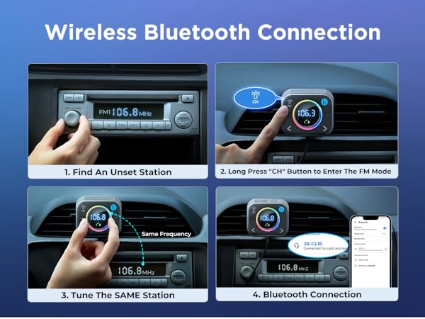 fm transmitter bluetooth for car 