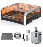 Genmitsu L8 with Genmitsu MD13 Smoke Purifier, Pecfect Home Use Laser Cutting Solution, Laser Saf...