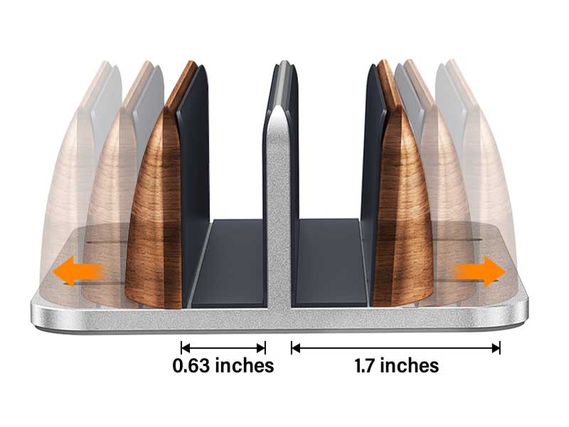 vertical laptop stand