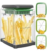 PrepNaturals 3-in-1 French Fry Cutter - Potato Cutter for Fries - Potato French Fry Cutter - Fren...
